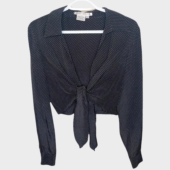 Maggy London 100% silk blouse - Picture 1 of 5